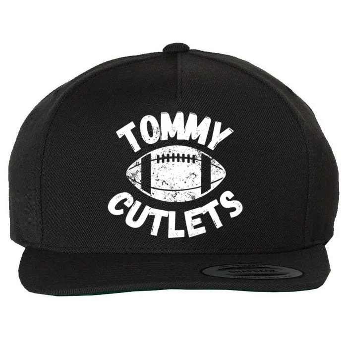 Tommy Cutlets American Sports Football Wool Snapback Cap