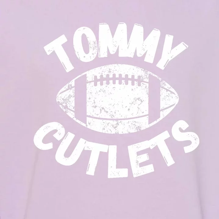 Tommy Cutlets American Sports Football Garment-Dyed Sweatshirt