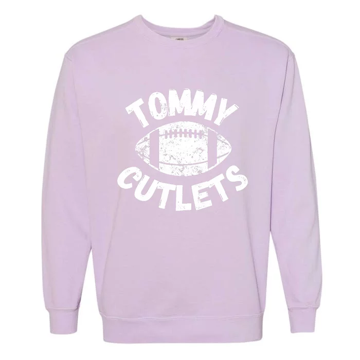 Tommy Cutlets American Sports Football Garment-Dyed Sweatshirt