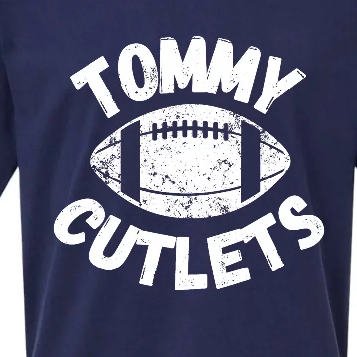 Tommy Cutlets American Sports Football Sueded Cloud Jersey T-Shirt