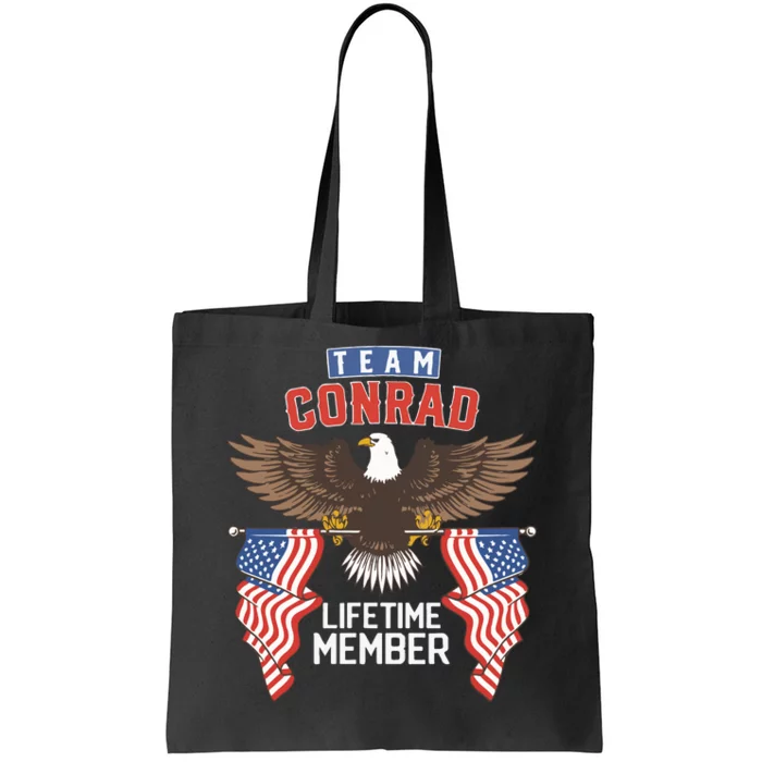 Team Conrad American Eagle Tote Bag