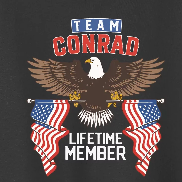 Team Conrad American Eagle Toddler T-Shirt