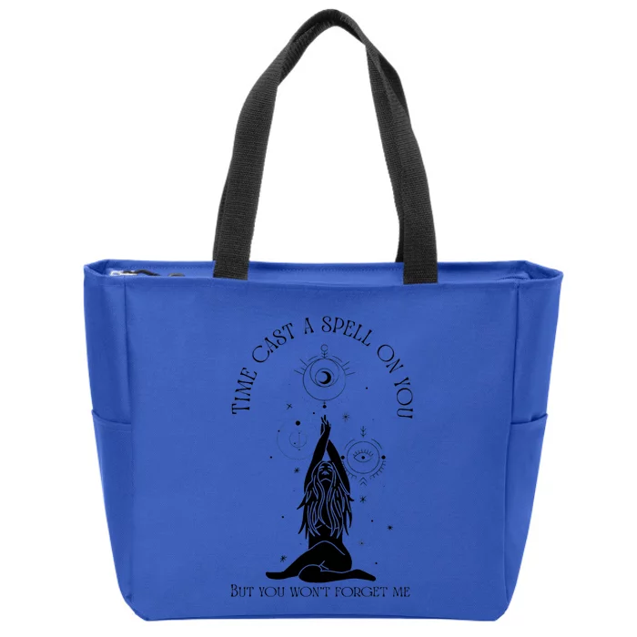 Time Cast A Spell On You But You WonT Forget Me Zip Tote Bag