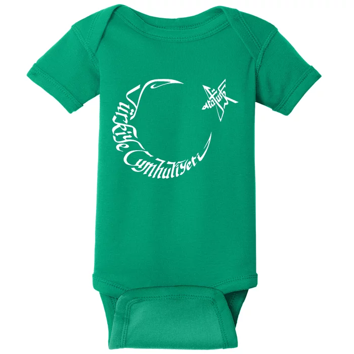 Turkiye Cumhuriyeti Ataturk Baby Bodysuit