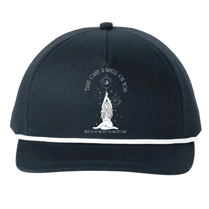 Time Cast A Spell On You But You WonT Forget Me Snapback Five-Panel Rope Hat