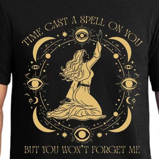 Time Cast A Spell On You Graphic But You WonT Forget Me Pajama Set