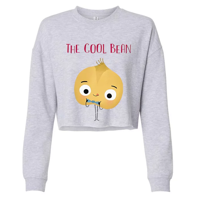 The Cool Bean Costume Cropped Pullover Crew