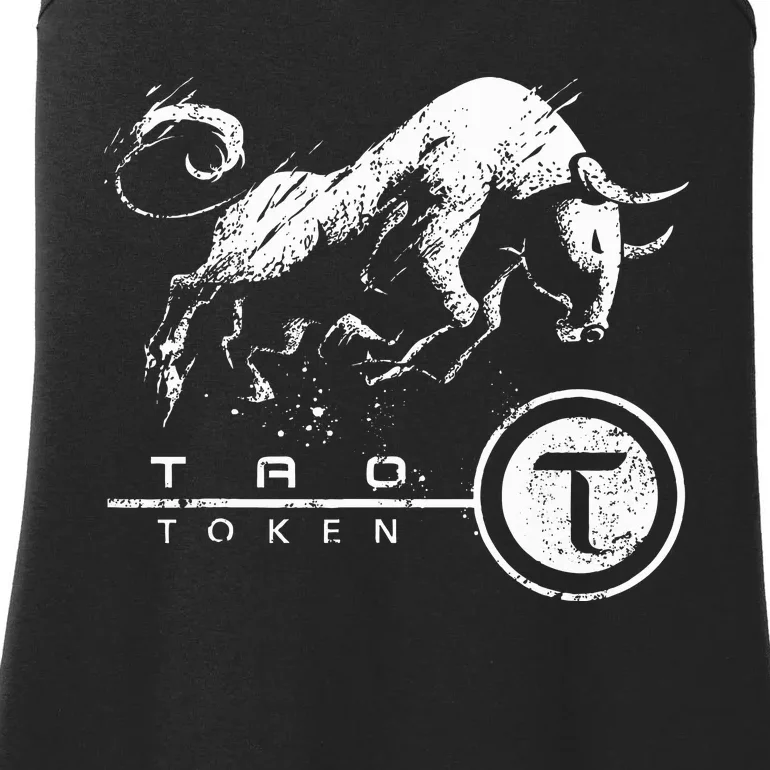 Tao Coin Bittensor Token In A Blockchain Crypto Bullrun Ladies Essential Tank