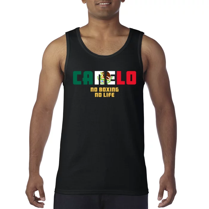 Team Canelo Boxing Alvarez Mexico Fight Tank Top