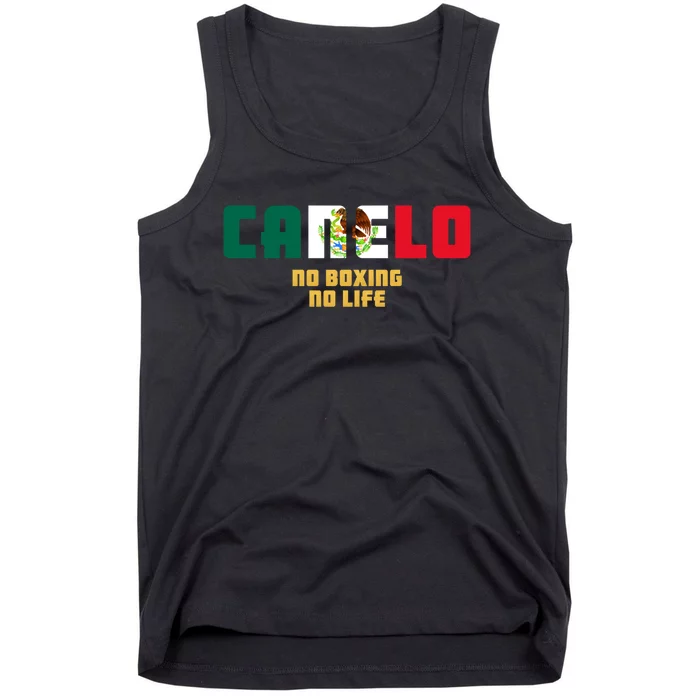 Team Canelo Boxing Alvarez Mexico Fight Tank Top