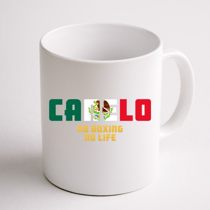 Team Canelo Boxing Alvarez Mexico Fight Front & Back Coffee Mug