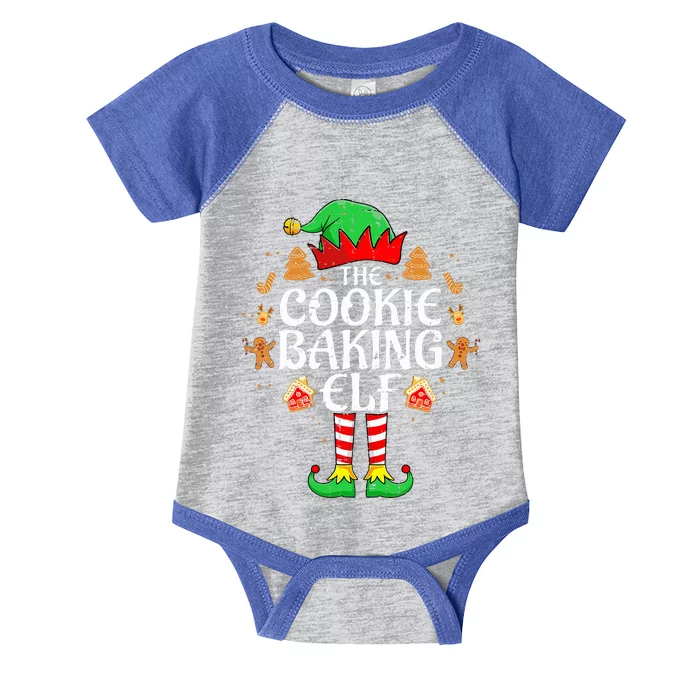 The Cookie Baking Elf Xmas Matching Christmas Family Pajama Infant Baby Jersey Bodysuit