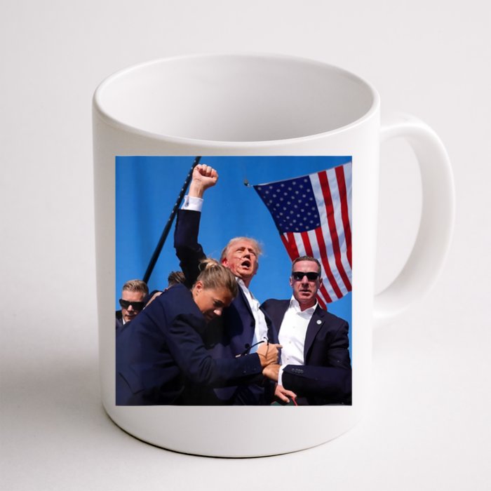 They CanT Bring Me Down Trump Shooting Survivor Front & Back Coffee Mug