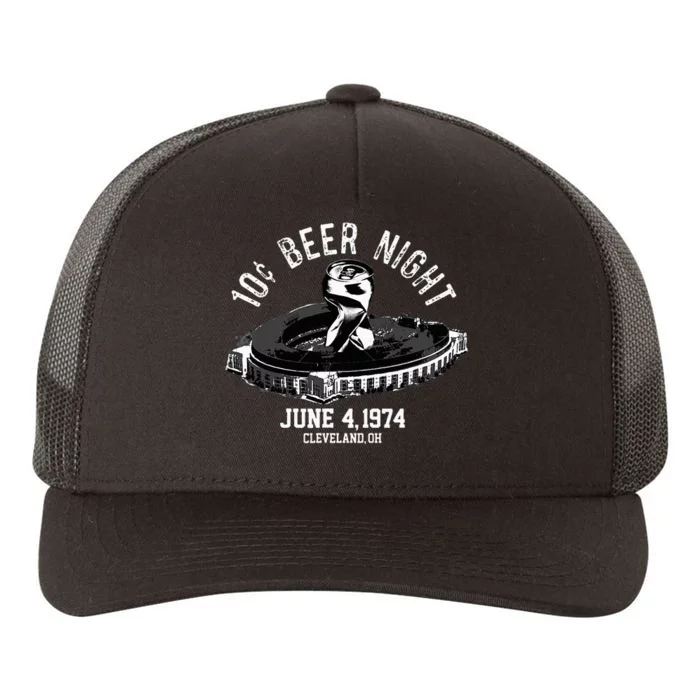 Ten Cent Beer Night Cleveland Cle Baseball Yupoong Adult 5-Panel Trucker Hat