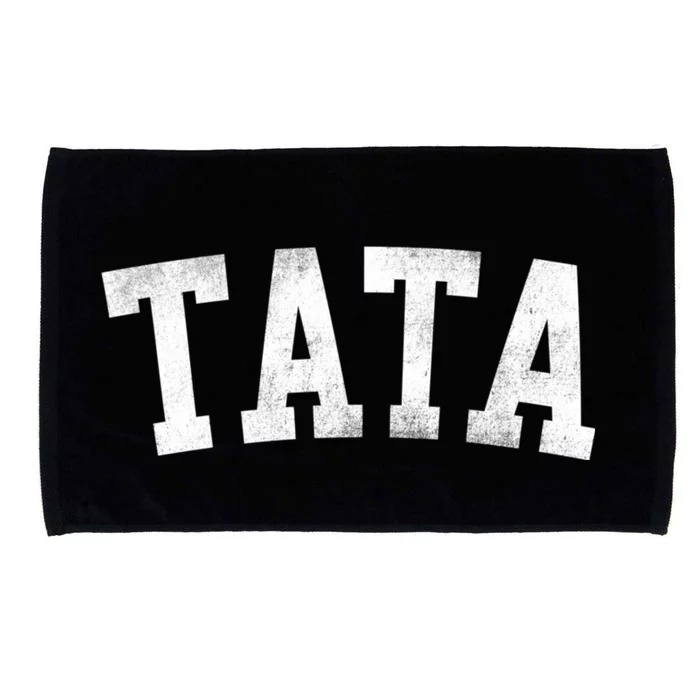 Tata Classic Bold Font FatherS Day Tata Microfiber Hand Towel