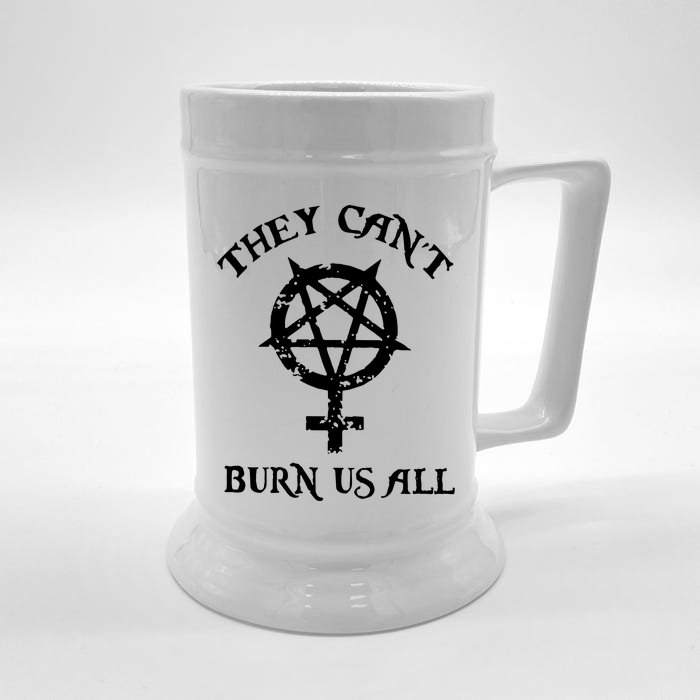 They Cant Burn Us All Jesus Front & Back Beer Stein