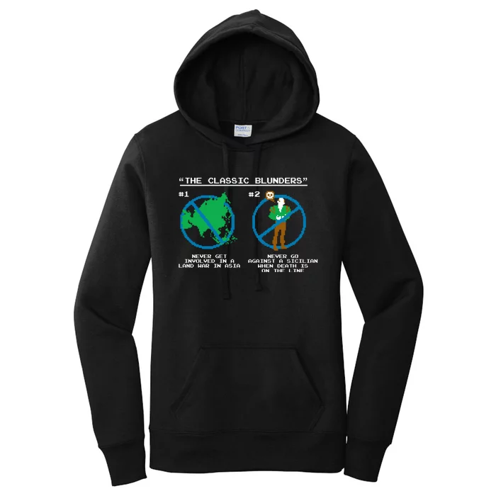 The Classic Blunders Women's Pullover Hoodie