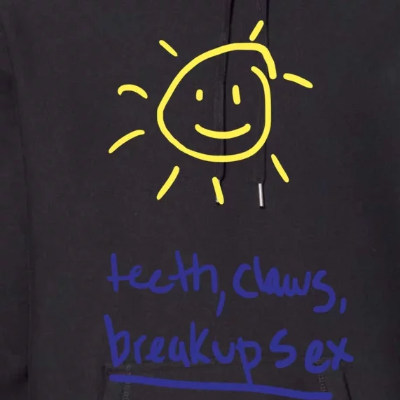 Teeth Claws Breakup Sex Premium Hoodie