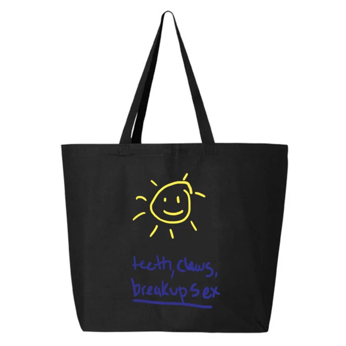 Teeth Claws Breakup Sex 25L Jumbo Tote