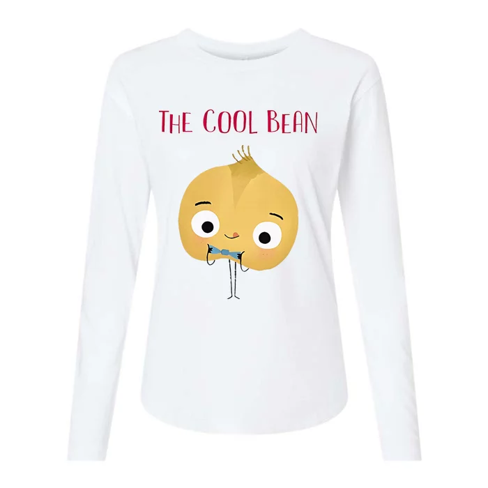 The Cool Bean Costume Womens Cotton Relaxed Long Sleeve T-Shirt