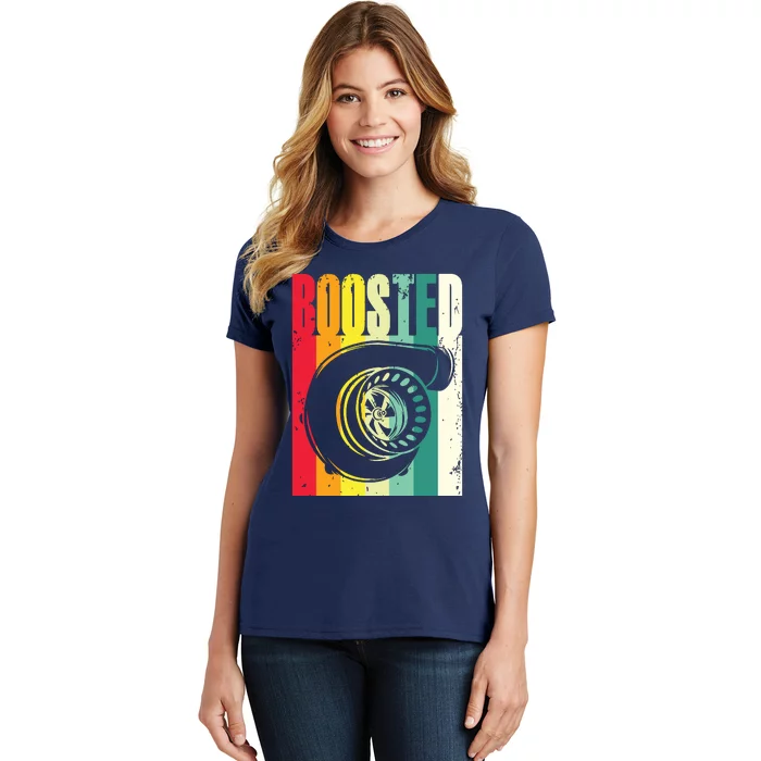 Turbo Car Boosted Car Lover Car Racing Gift Women's T-Shirt