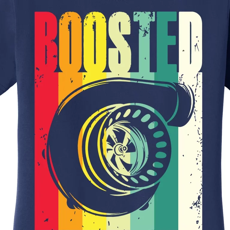 Turbo Car Boosted Car Lover Car Racing Gift Women's T-Shirt