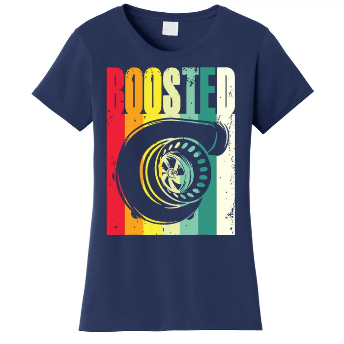 Turbo Car Boosted Car Lover Car Racing Gift Women's T-Shirt