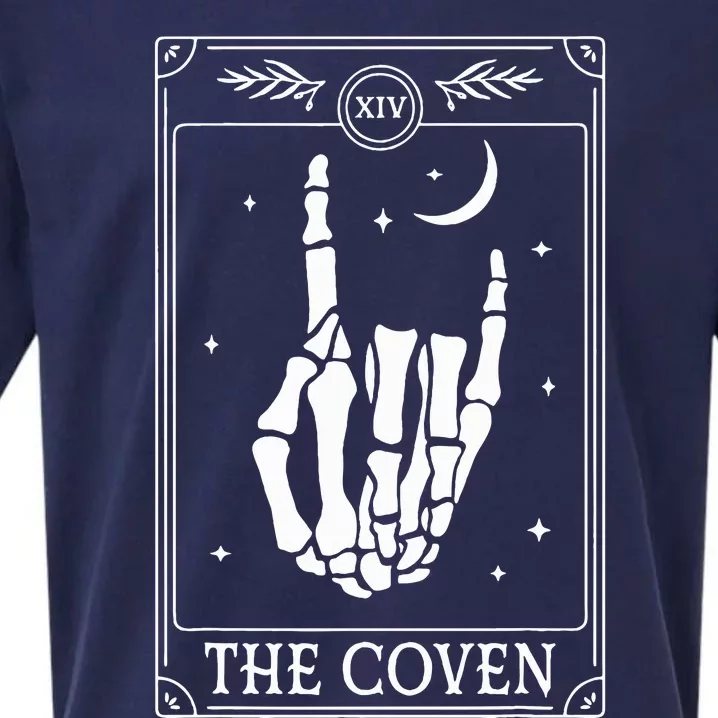 The Coven Bride Skeleton Hand Gothic Wedding Bachelorette Sueded Cloud Jersey T-Shirt