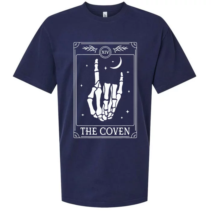 The Coven Bride Skeleton Hand Gothic Wedding Bachelorette Sueded Cloud Jersey T-Shirt