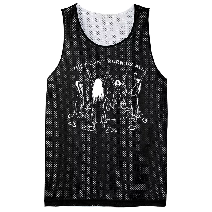 They CanT Burn Us All Mesh Reversible Basketball Jersey Tank