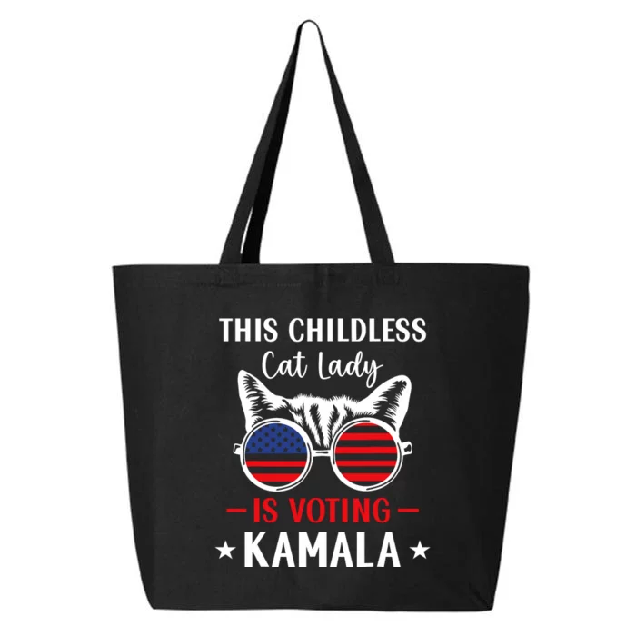 This Childless Cat Lady Is Voting Kamala 25L Jumbo Tote