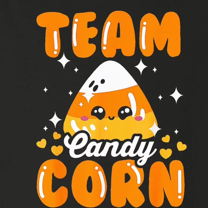 Team Candy Corn Halloween Toddler Long Sleeve Shirt