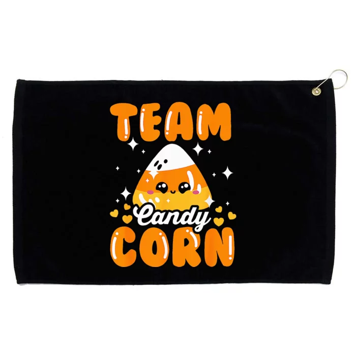 Team Candy Corn Halloween Grommeted Golf Towel