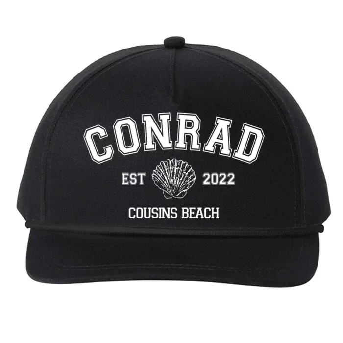 Team Conrad Cousins Beach North Carolina Snapback Five-Panel Rope Hat