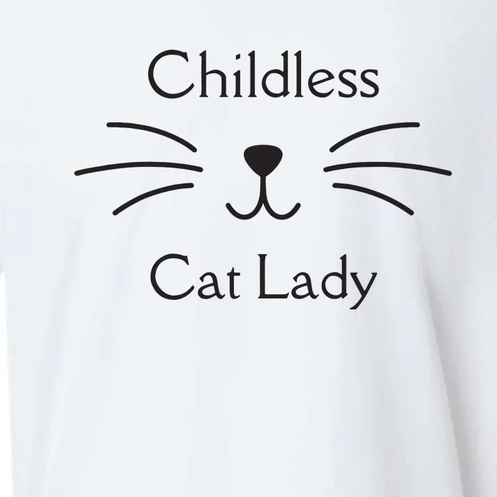 This Childless Cat Lady Ladies Is Voting Kamala Sueded Cloud Jersey T-Shirt