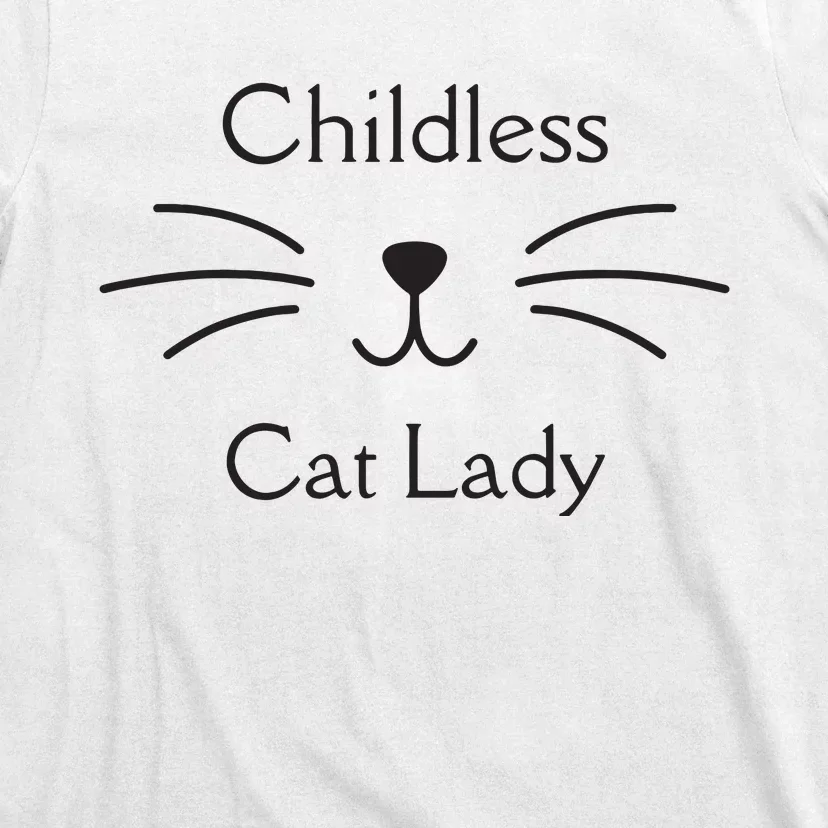 This Childless Cat Lady Ladies Is Voting Kamala T-Shirt