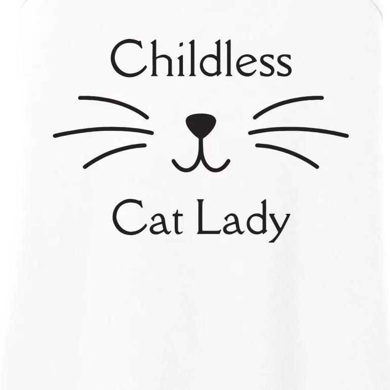 This Childless Cat Lady Ladies Is Voting Kamala Ladies Essential Tank