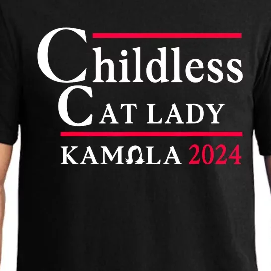 This Childless Cat Lady Is Voting Kamala Pajama Set