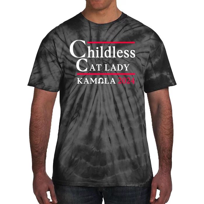 This Childless Cat Lady Is Voting Kamala Tie-Dye T-Shirt