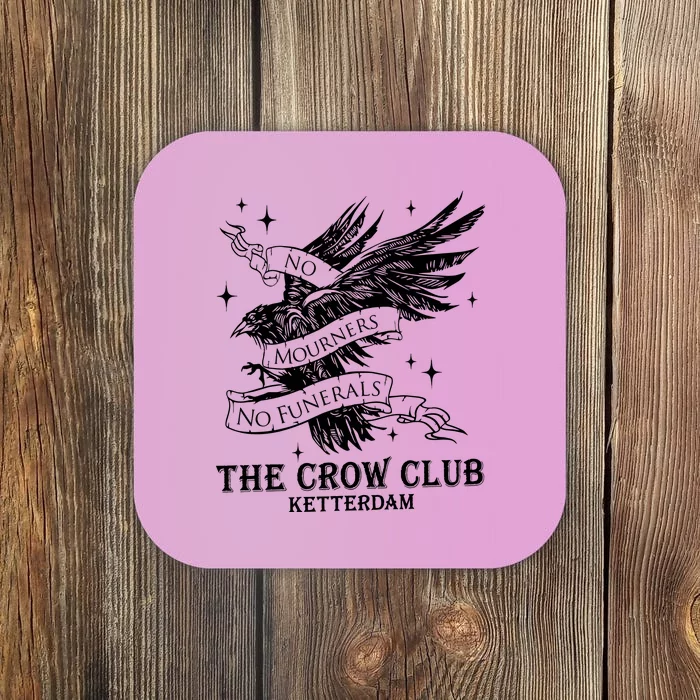 The Crow Club Ketterdam Crow Club Book Coaster