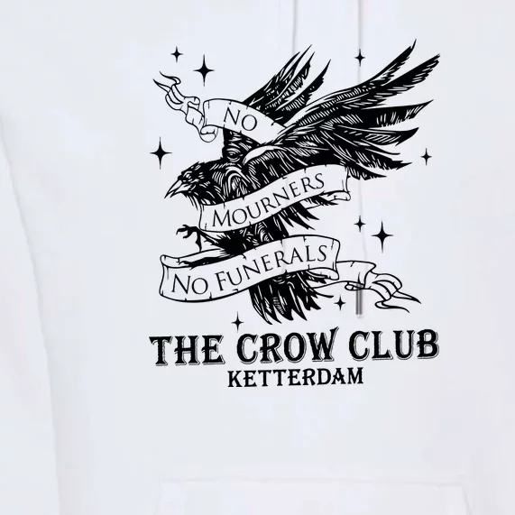 The Crow Club Ketterdam Crow Club Book Premium Hoodie