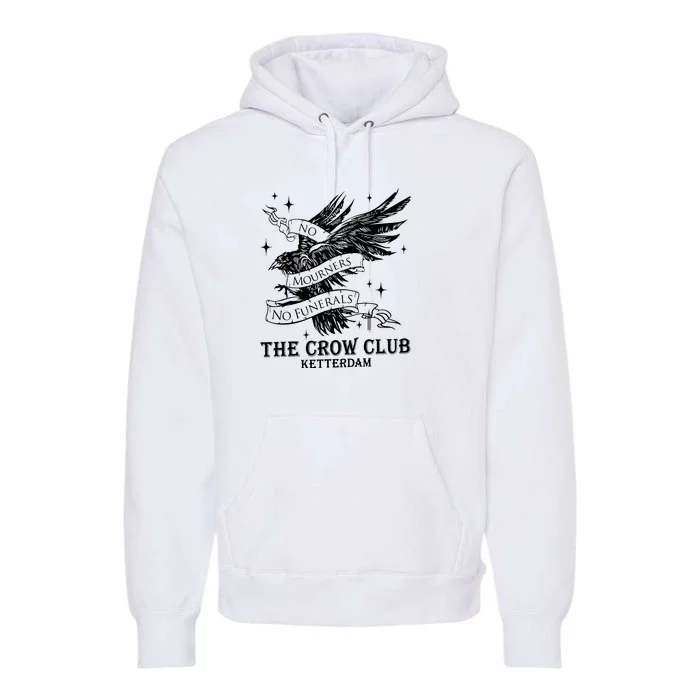 The Crow Club Ketterdam Crow Club Book Premium Hoodie