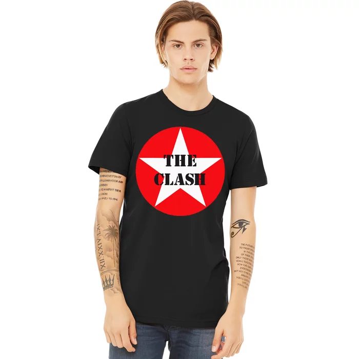 The Clash  Circle Star Premium T-Shirt