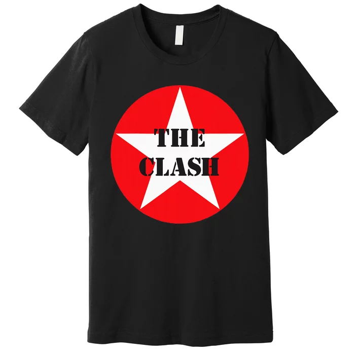 The Clash  Circle Star Premium T-Shirt