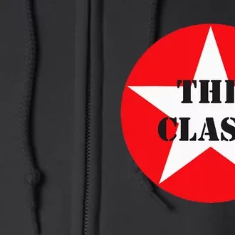 The Clash  Circle Star Full Zip Hoodie