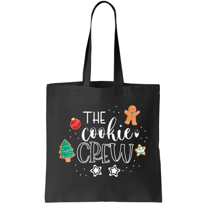 The Cookie Crew Christmas Baking Cookie Lover Tote Bag