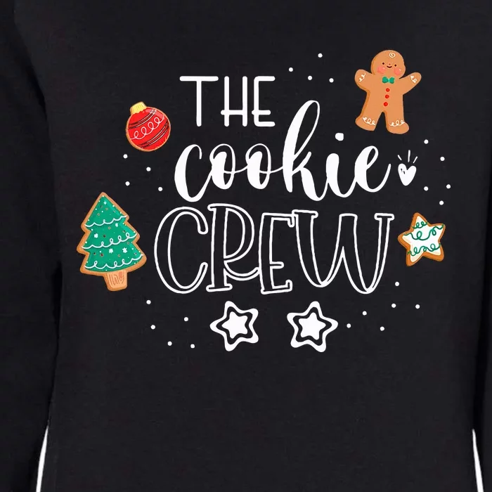 The Cookie Crew Christmas Baking Cookie Lover Womens California Wash Sweatshirt