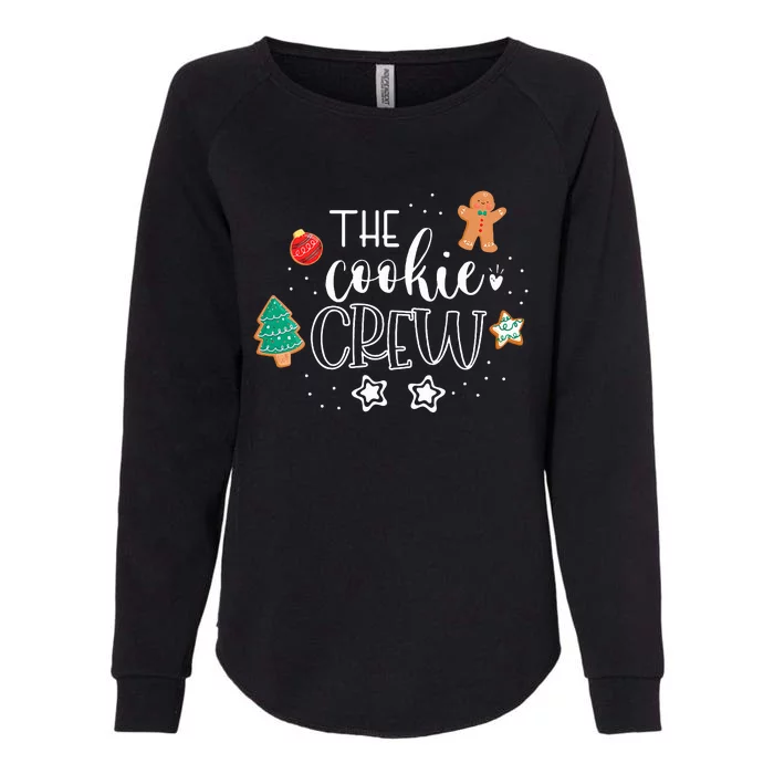 The Cookie Crew Christmas Baking Cookie Lover Womens California Wash Sweatshirt