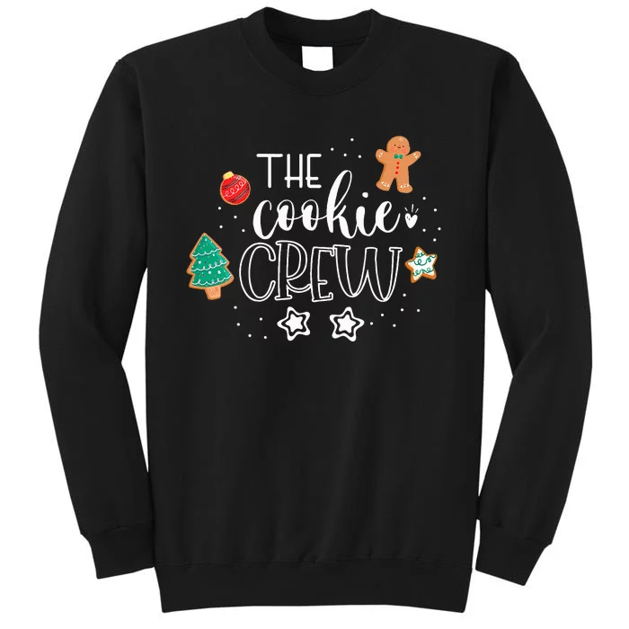 The Cookie Crew Christmas Baking Cookie Lover Tall Sweatshirt