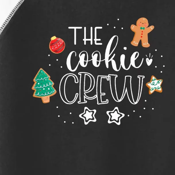 The Cookie Crew Christmas Baking Cookie Lover Toddler Fine Jersey T-Shirt